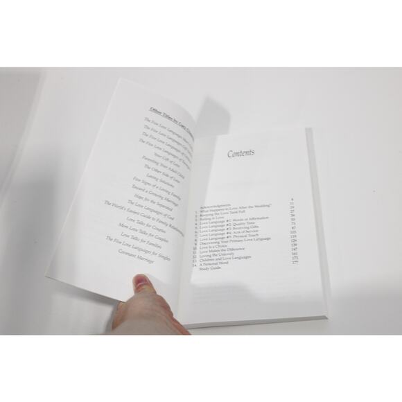 The Five Love Languages, Gary Chapman, Self Help, Relationships, ~ 250407-WH 347 - Picture 2 of 2
